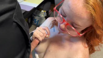 Redhead Teacher Humiliates Tiny Dick Student for Better Grades